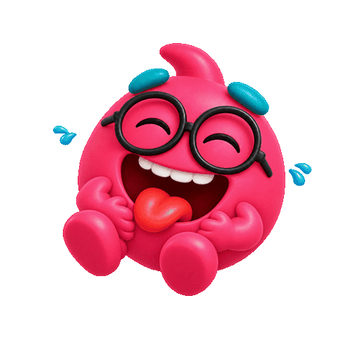 Happy Laughing Sticker by Teeela