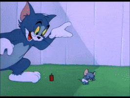 Tom And Jerry Explosion GIF