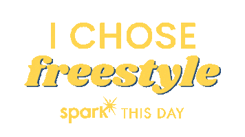 Freestyle Spark Sticker by sparkthisday