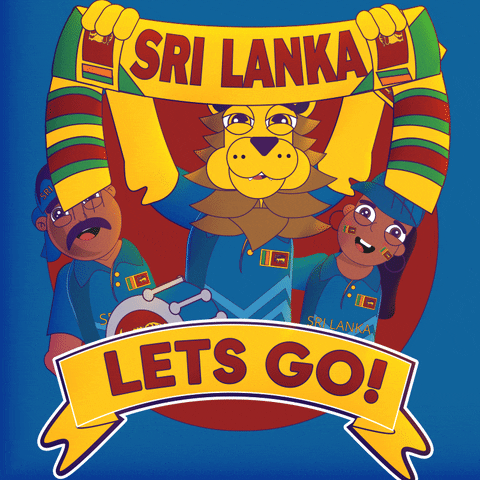 Sri Lanka Cricket GIF by Manne Nilsson
