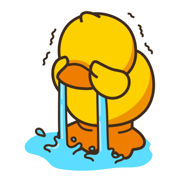 Sad Cry Sticker by B.Duck for iOS & Android | GIPHY