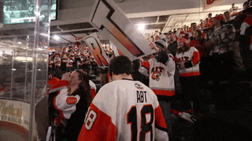 hockey college GIF by Rochester Institute of Technology
