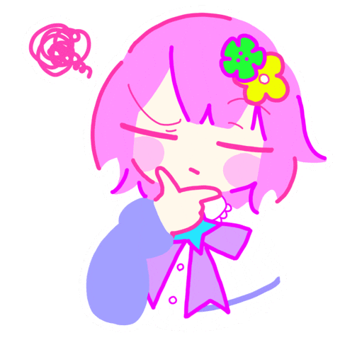 Girl Think Sticker