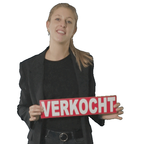Verkocht Sticker by Meuleman Loeters