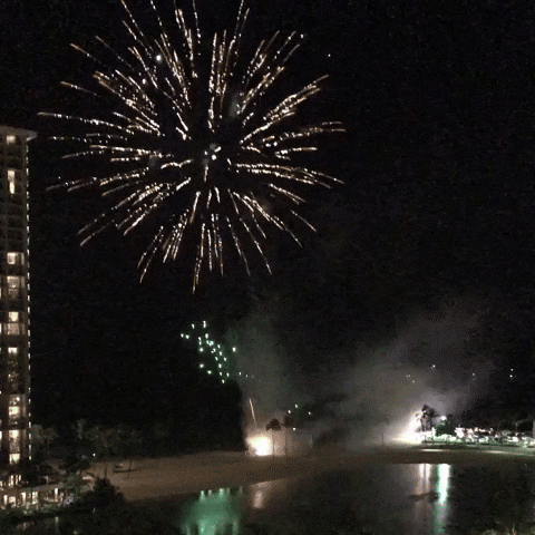 Fireworks Hawaii GIF by NZ Collab