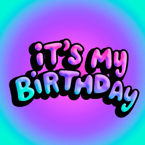 Today is my birthday 🎂🎂