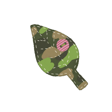 Leaf Thread Sticker