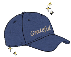 Grateful Sticker by MISS LOLA