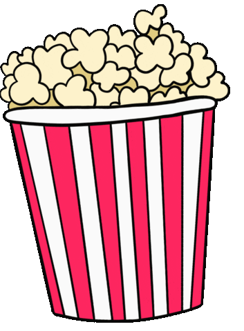 Food Popcorn Sticker for iOS & Android | GIPHY