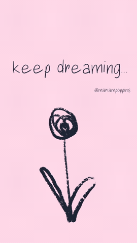 Flower Dreaming GIF by Mariam Poppins