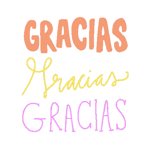 Gracias Thank You Sticker