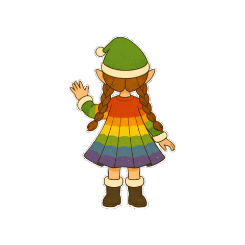 Wichtel Sticker by Das Sinneskarussell - SinKa und ihre Freunde