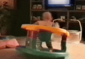 baby spinning GIF