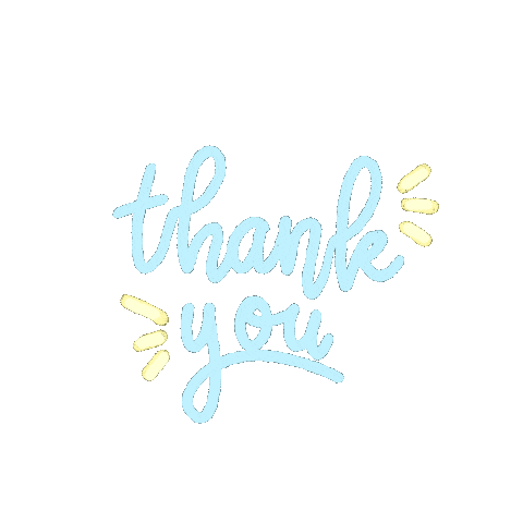 Thank You Sticker