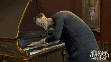 Piano What? GIF by The Addams Family