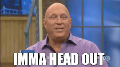 Imma Head Out GIF by The Steve Wilkos Show