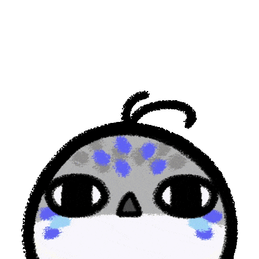 Scared Shock Sticker