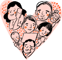 Heart Love Sticker by sam wedelich
