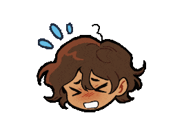 Shy Sticker