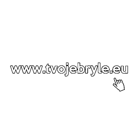 Tvoje Brýle Sticker