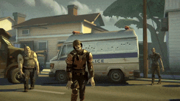 The Walking Dead Zombie GIF by Gods of Boom