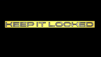 Keep It Locked GIF by Noods Radio