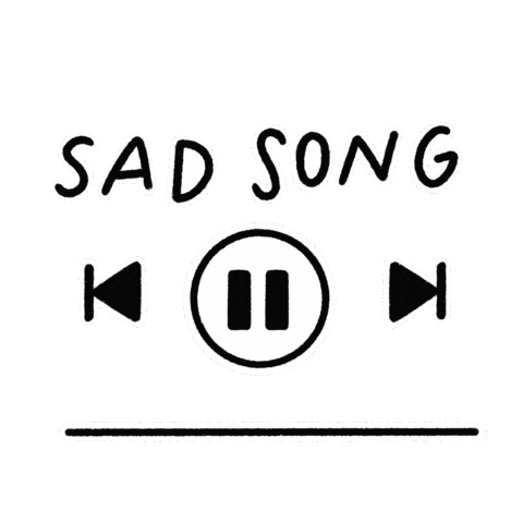 Sad Sticker