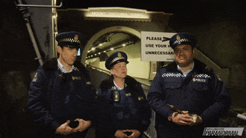 Well Done Reaction GIF by Wellington Paranormal