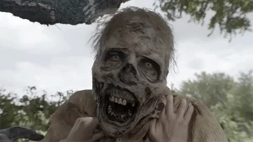 The Walking Dead Zombie GIF