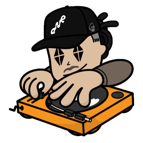 Party Dj Sticker