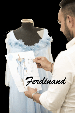 FerdinandConcept wedding glitter luxury dress GIF