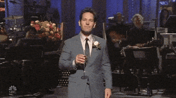 Paul Rudd Reaction GIF by Saturday Night Live