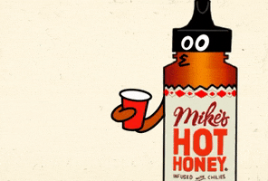 Awkward Cringe GIF by Mike's Hot Honey