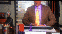 the office woo andy woohoo tada GIF