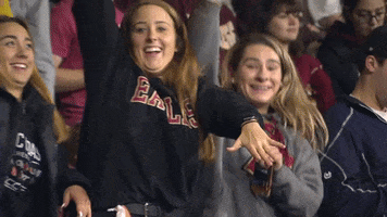 Ncaa Dancing GIF by Boston College Eagles