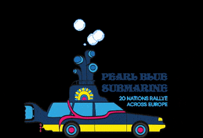 Pearl Blue Submarine GIF