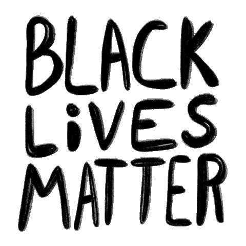 Black Lives Matter Justice Sticker by Jef Caine