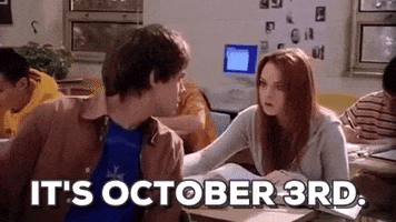 Mean Girls October 3Rd GIF by giphydiscovery