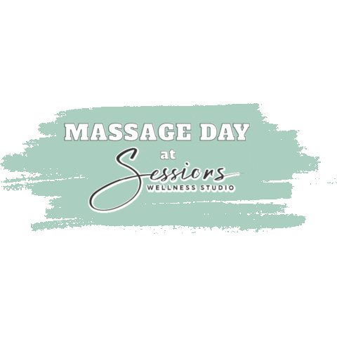 Massage Sessions Logo Sticker by Sessions Wellness Studio