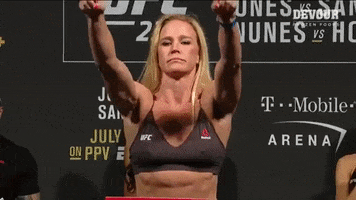 Holly Holm Sport GIF by UFC
