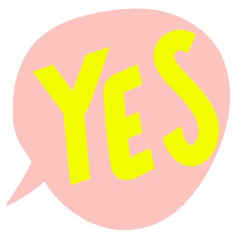 Yes Sticker