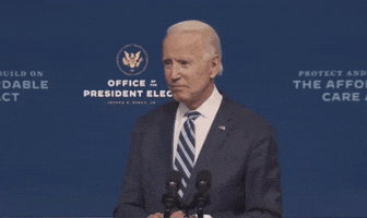 Joe Biden Smile GIF by GIPHY News