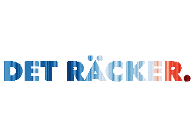 Det Räcker Sticker by Fridays for Future Lund