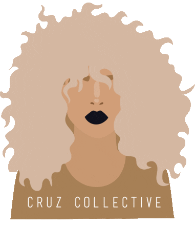 Hair Sticker by Cruz Collective
