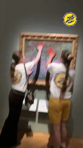 Paint Protest GIF by Storyful