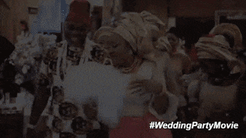the wedding party love GIF by EbonyLife TV