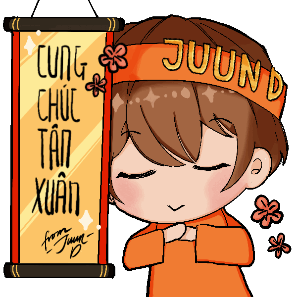Happy Chinese New Year Sticker by JUUN D