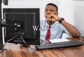 Wait GIF by global wissen consult