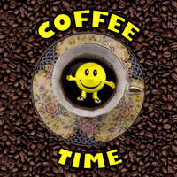 Coffee Time Emoji GIF