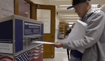Voting Super Tuesday GIF by PBS NewsHour